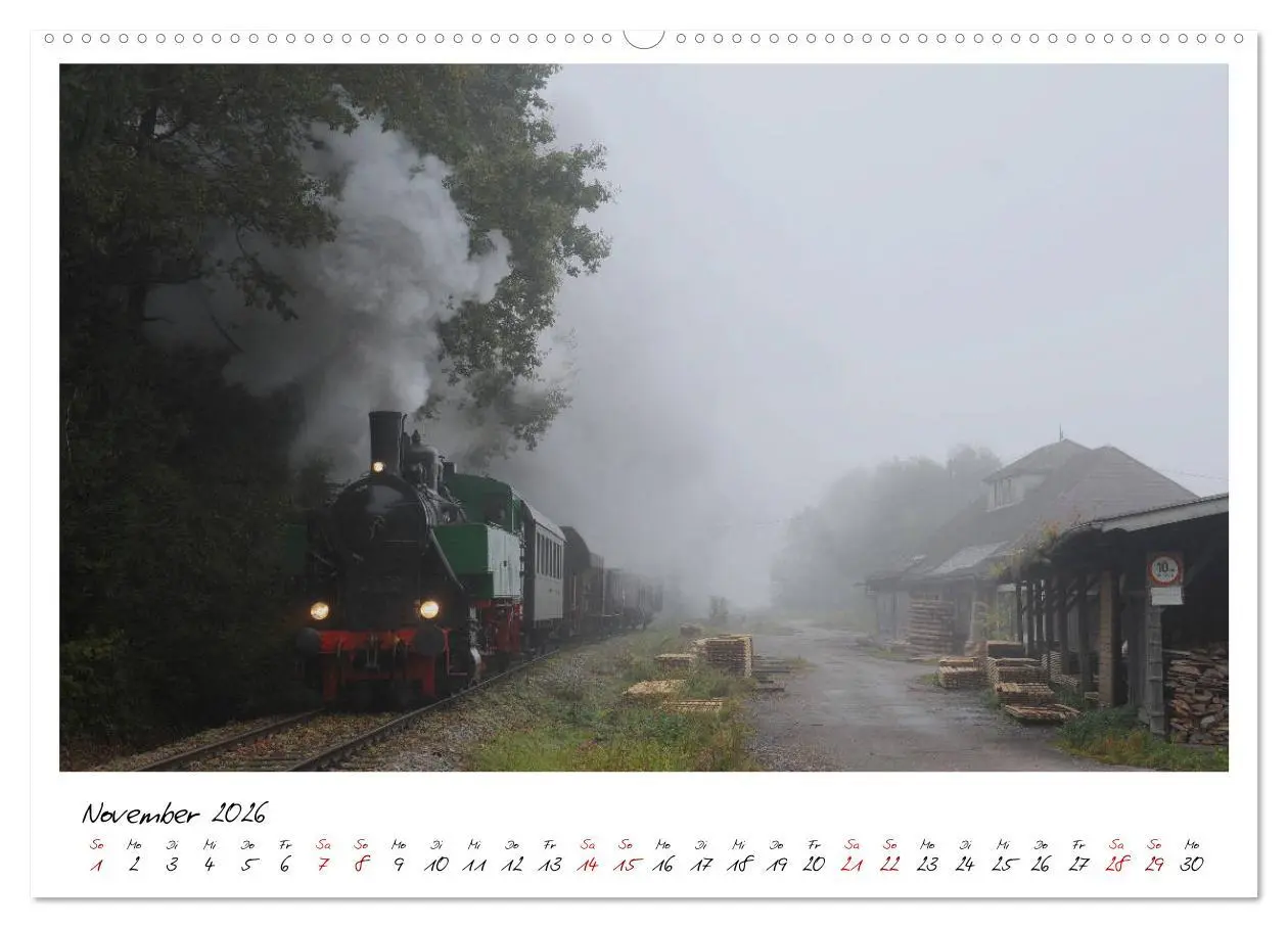 Bild: 9783457733677 | Mit Volldampf durch Österreich (hochwertiger Premium Wandkalender...