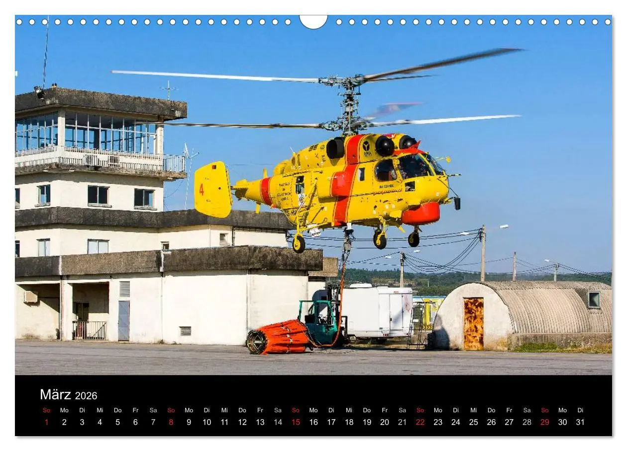 Bild: 9783516203677 | Helicopter 2026 (Wandkalender 2026 DIN A3 quer), CALVENDO...