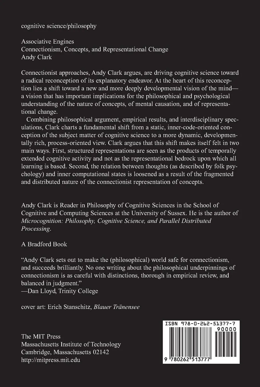Rückseite: 9780262513777 | Associative Engines | Andy Clark | Taschenbuch | Englisch | 2003