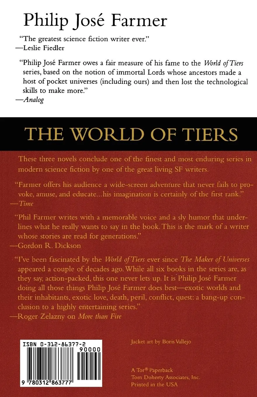 Rückseite: 9780312863777 | The World of Tiers | Volume Two | Philip Jose Farmer | Taschenbuch