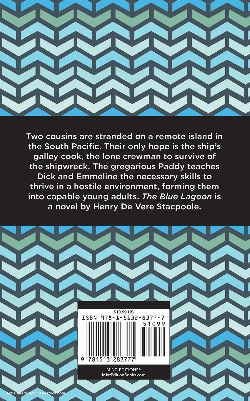 Rückseite: 9781513283777 | The Blue Lagoon | Henry De Vere Stacpoole | Taschenbuch | Englisch