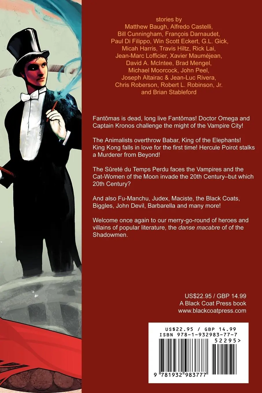 Rückseite: 9781932983777 | Tales of the Shadowmen 3 | Danse Macabre | Jean-Marc Lofficier (u. a.)