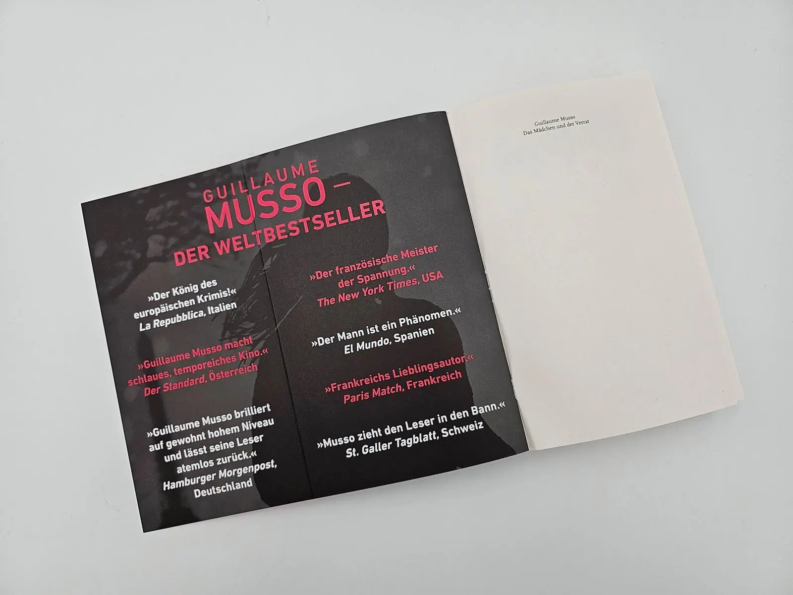 Bild: 9783492063777 | Das Mädchen und der Verrat | Guillaume Musso | Taschenbuch | 336 S.