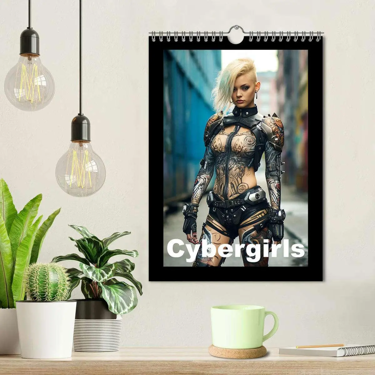 Bild: 9783516293777 | Cybergirls (Wandkalender 2026 DIN A4 hoch), CALVENDO Monatskalender