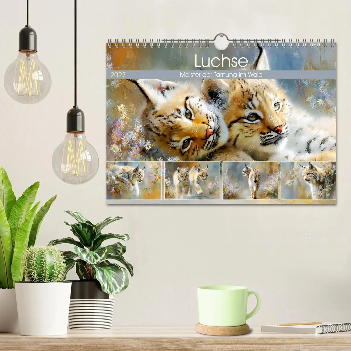 Bild: 9783516813777 | Luchse. Meister der Tarnung im Wald (Wandkalender 2027 DIN A4...