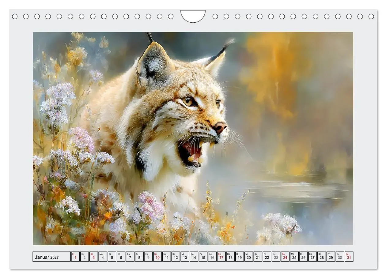 Bild: 9783516813777 | Luchse. Meister der Tarnung im Wald (Wandkalender 2027 DIN A4...