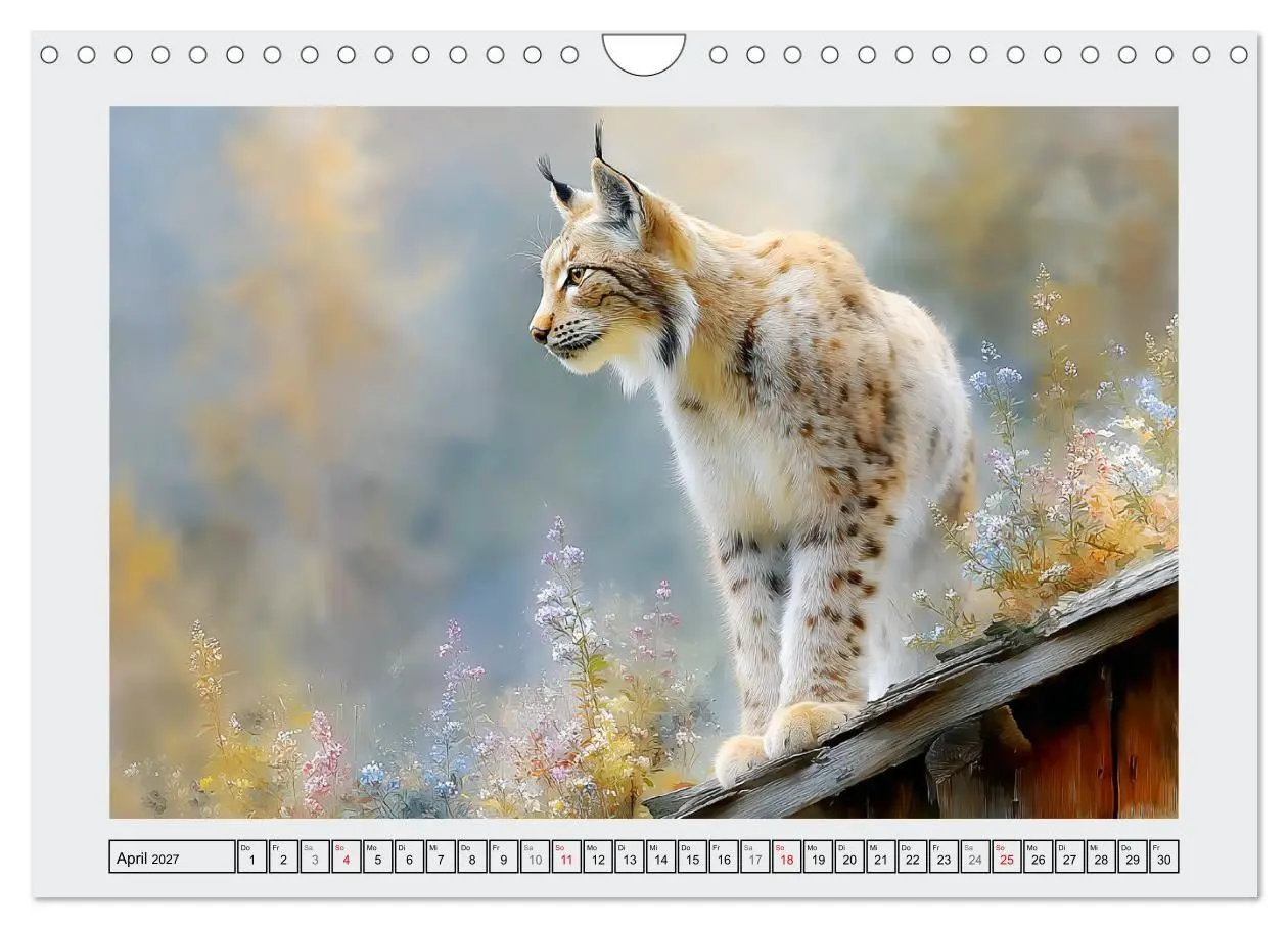 Bild: 9783516813777 | Luchse. Meister der Tarnung im Wald (Wandkalender 2027 DIN A4...