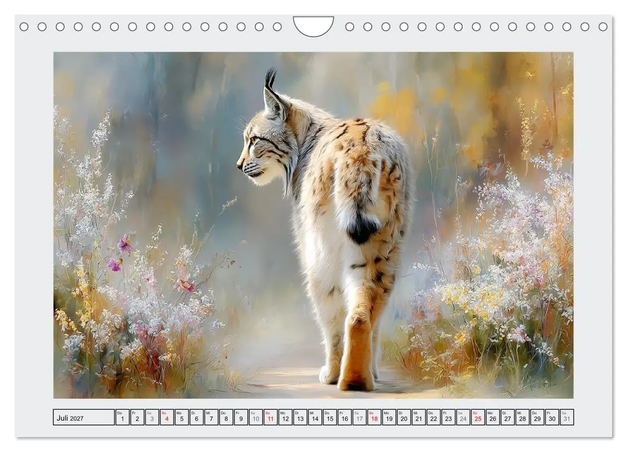 Bild: 9783516813777 | Luchse. Meister der Tarnung im Wald (Wandkalender 2027 DIN A4...