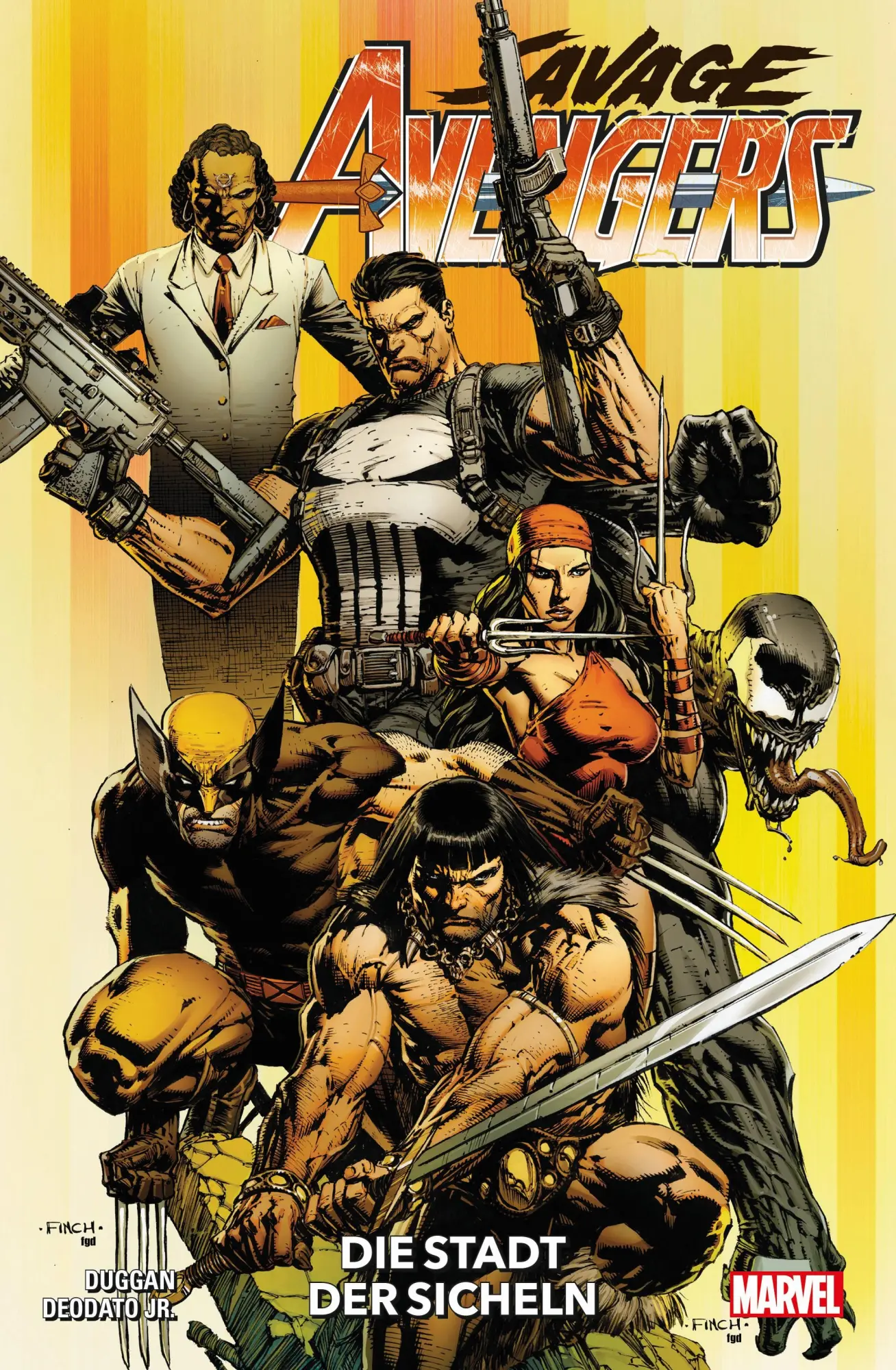 Cover: 9783741613777 | Savage Avengers 1 | Die Stadt der Sicheln, Savage Avengers 1 | Duggan