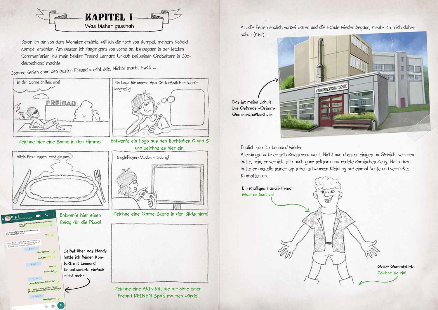 Bild: 9783751203777 | KoboldKroniken. Dein Comic-Zeichenbuch | Daniel Bleckmann | Buch