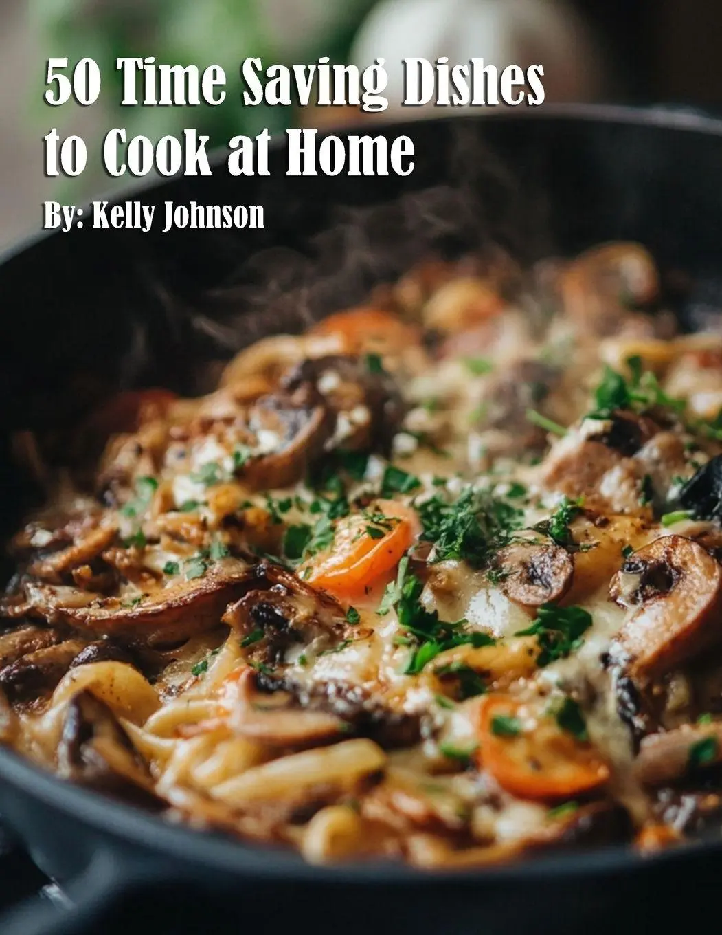 Cover: 9798349233777 | 50 Time Saving Dishes to Cook at Home | Kelly Johnson | Taschenbuch
