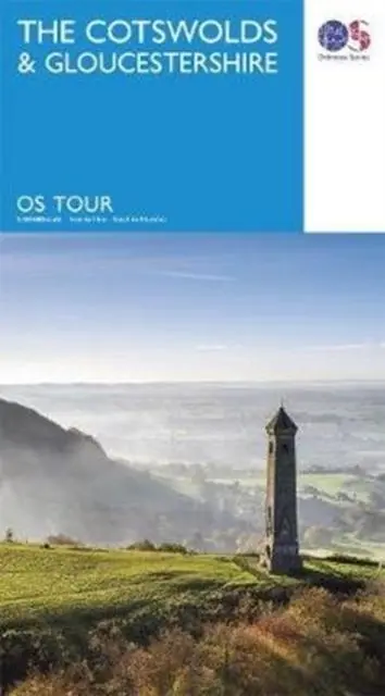 Cover: 9780319263877 | The Cotswold &amp; Gloucestershire | (Land-)Karte | OS Tour Map | Englisch