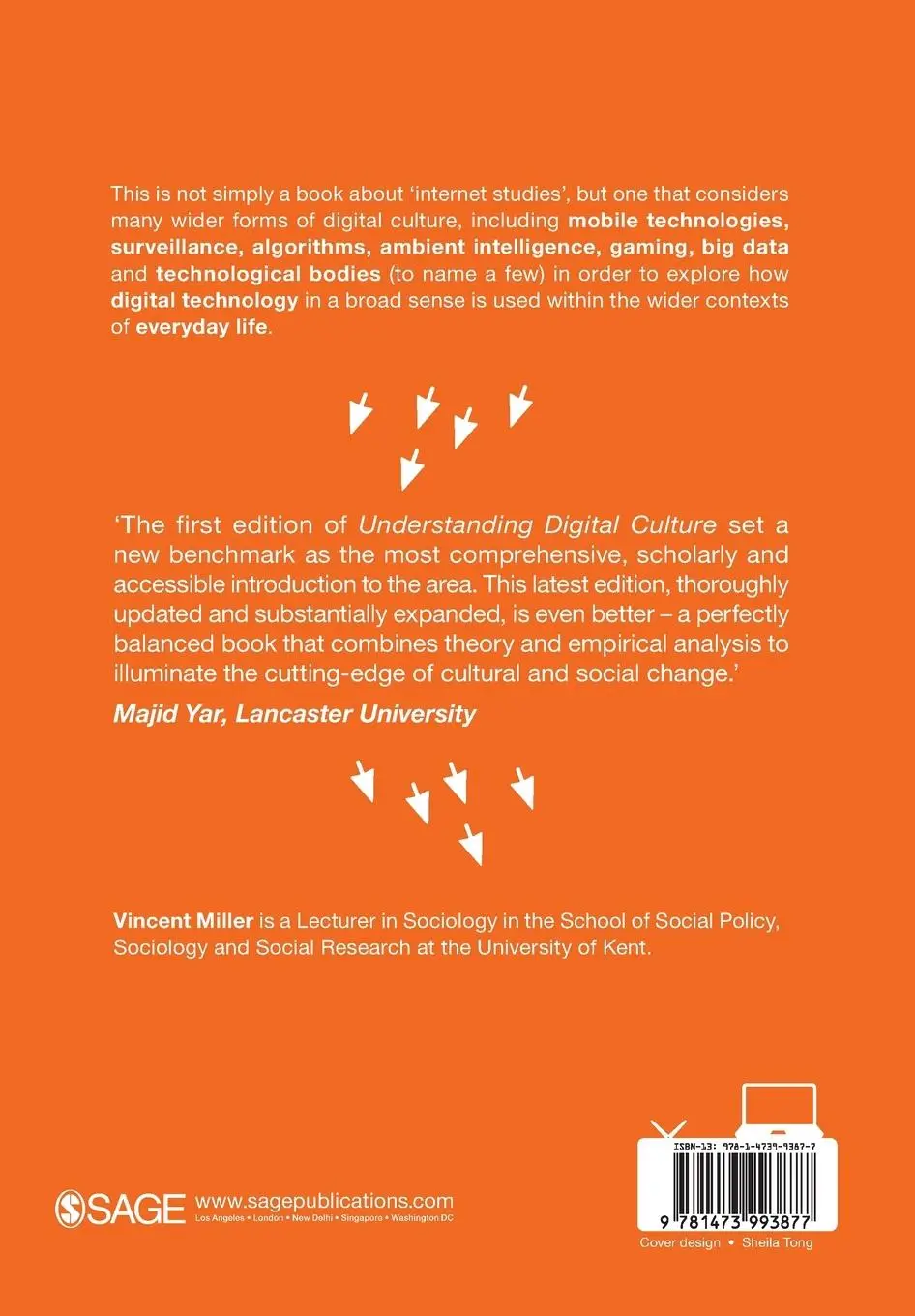 Rückseite: 9781473993877 | Understanding Digital Culture | Vincent Miller | Taschenbuch | 2020