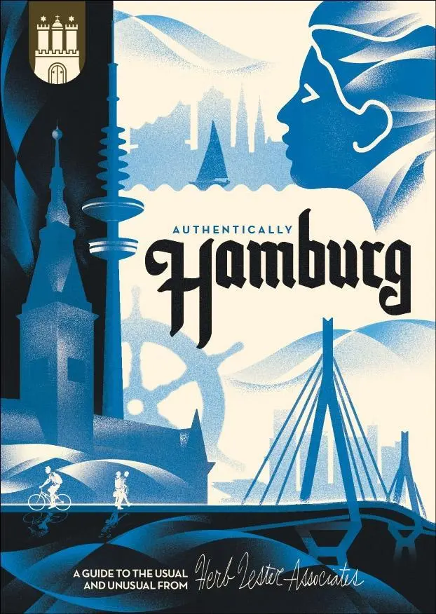 Cover: 9781910023877 | Authentically Hamburg | Herb Lester | (Land-)Karte | Karte/Landkarte