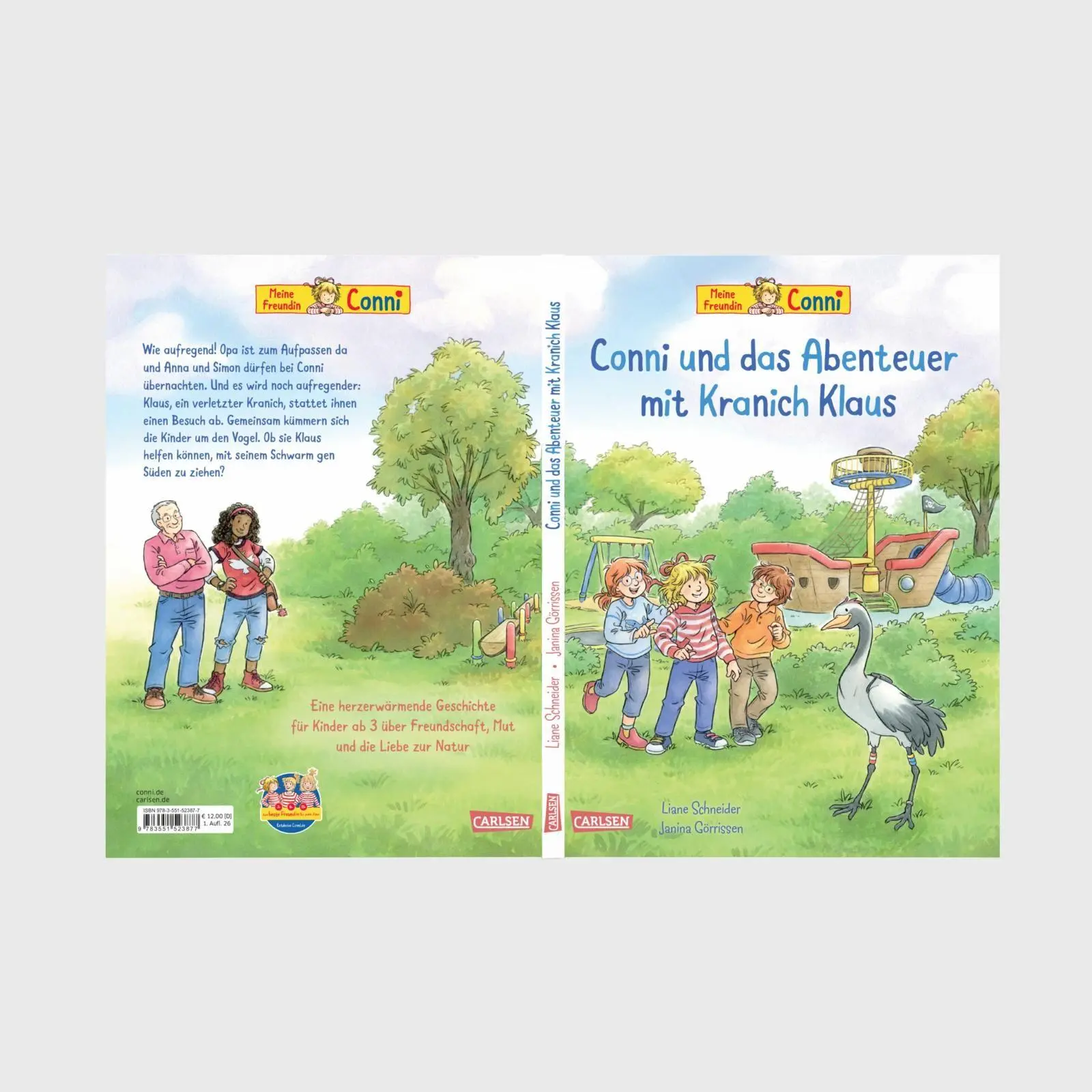 Bild: 9783551523877 | Conni-Bilderbücher: Conni und das Abenteuer mit Kranich Klaus | Buch