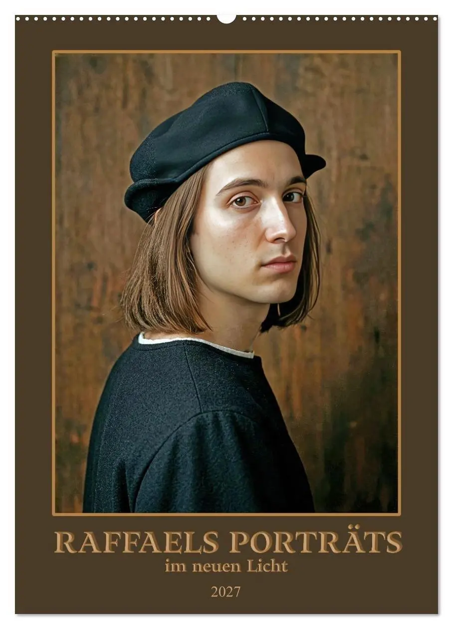 Cover: 9783594263877 | Raffaels Porträts im neuen Licht (Wandkalender 2027 DIN A2 hoch),...