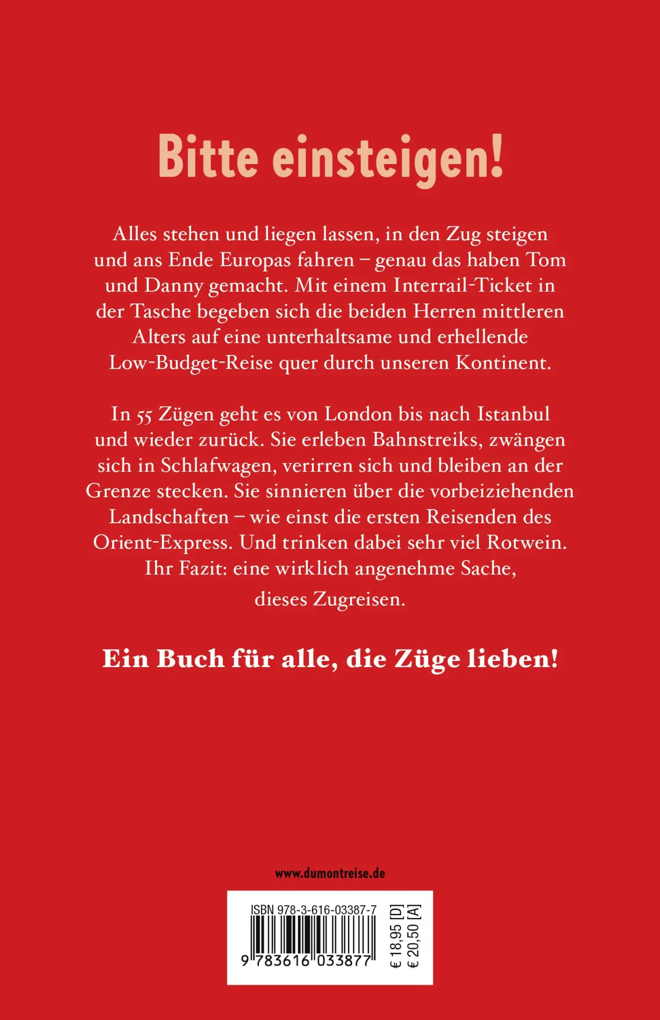 Rückseite: 9783616033877 | Bummelzug nach Istanbul | Tom Chesshyre | Taschenbuch | 312 S. | 2025