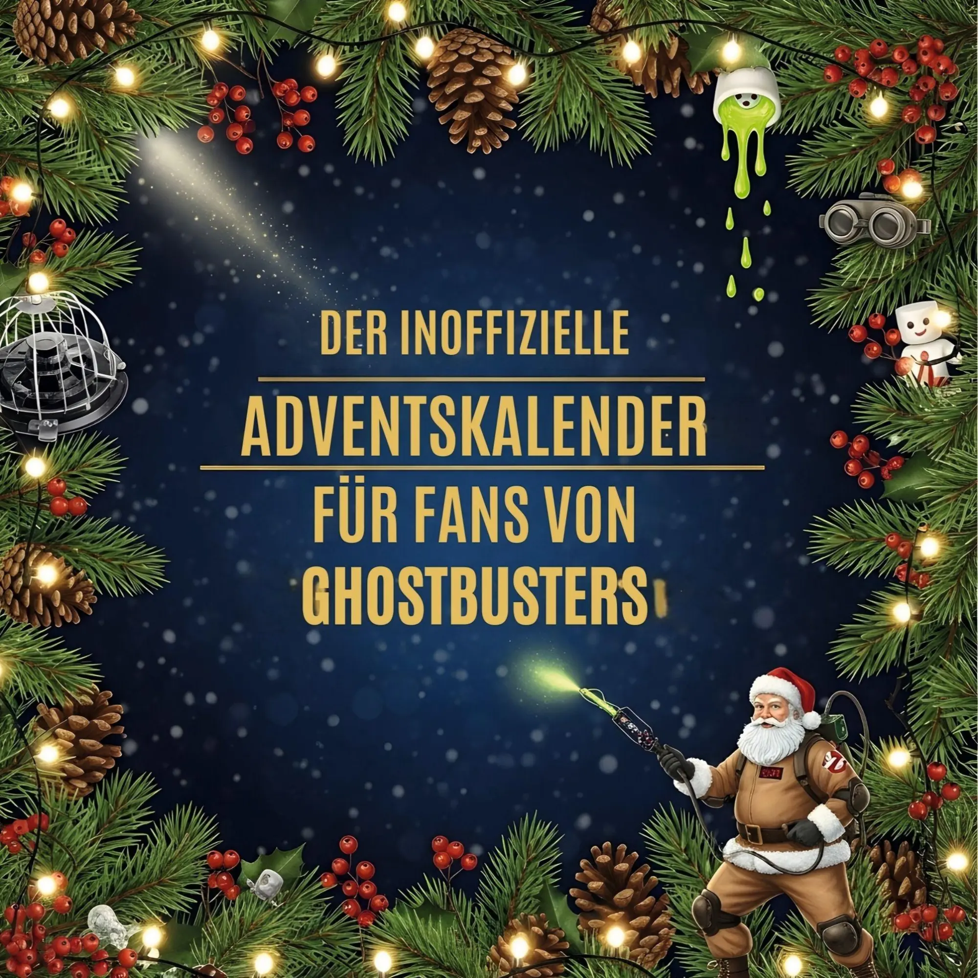 Cover: 9783695313877 | Der inoffizielle Adventskalender für Fans von Ghostbusters | Friedrich