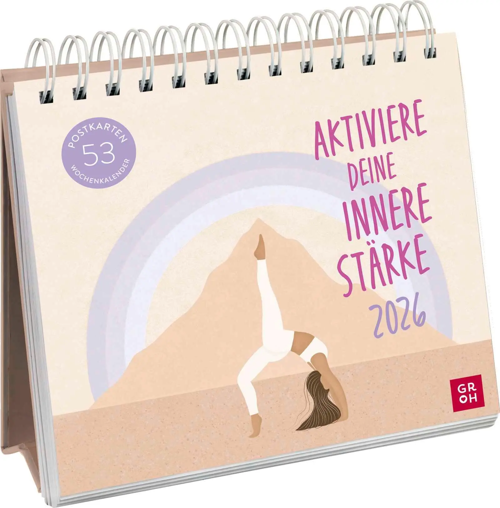 Cover: 4036442013977 | Postkartenkalender 2026: Aktiviere deine innere Stärke | Groh Verlag