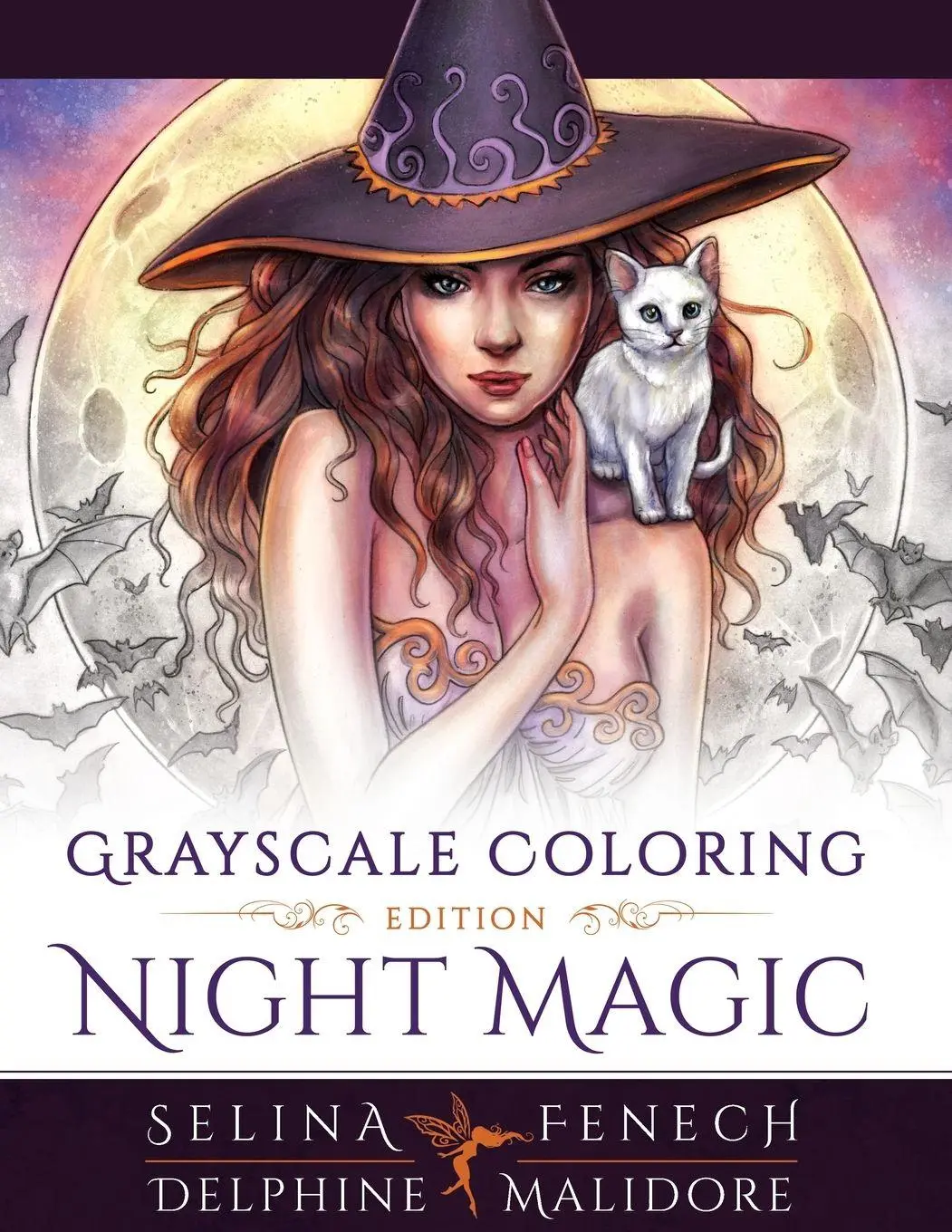 Cover: 9781923433977 | Night Magic - Grayscale Coloring Edition | Selina Fenech | Taschenbuch