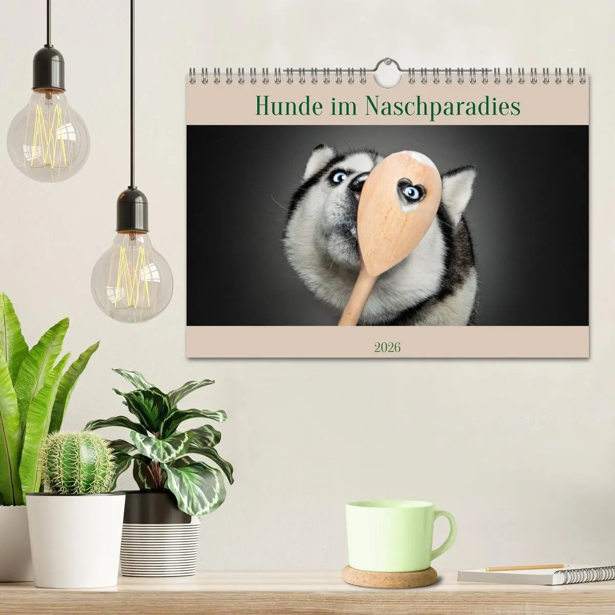 Bild: 9783516723977 | Hunde im Naschparadies (Wandkalender 2026 DIN A4 quer), CALVENDO...