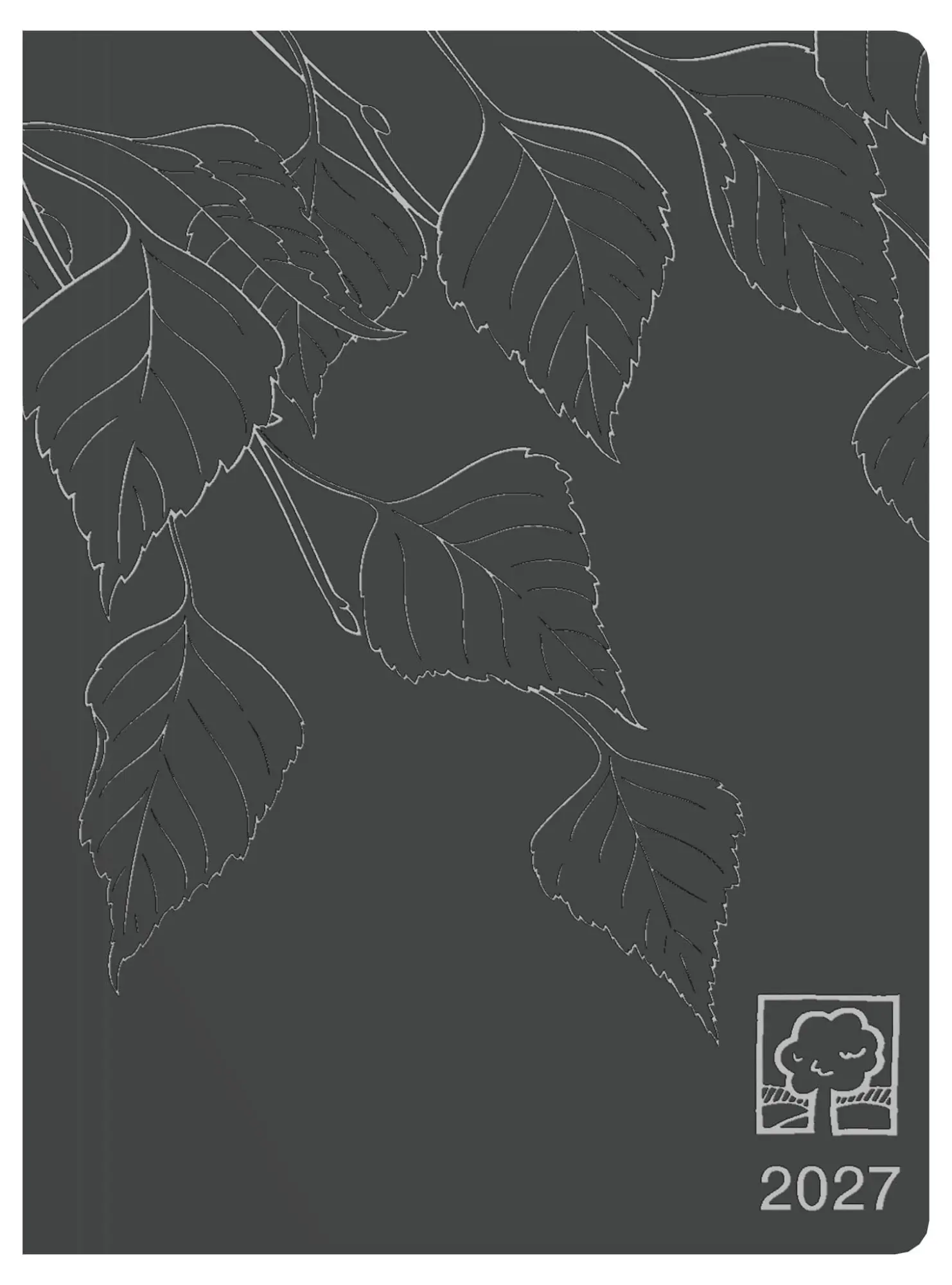Cover: 4069095014077 | Taschenkalender 1T/1S anthrazit Blauer Engel 2027 | KG | Buch | 400 S.