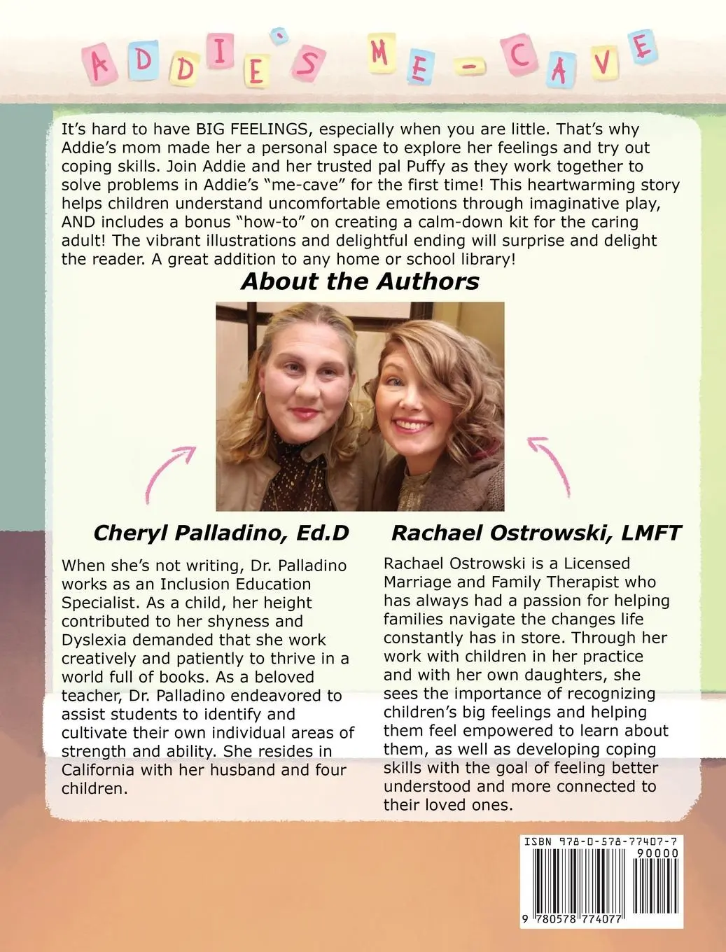 Rückseite: 9780578774077 | Addie's Me-Cave | Cheryl Palladino (u. a.) | Buch | Gebunden | 2021