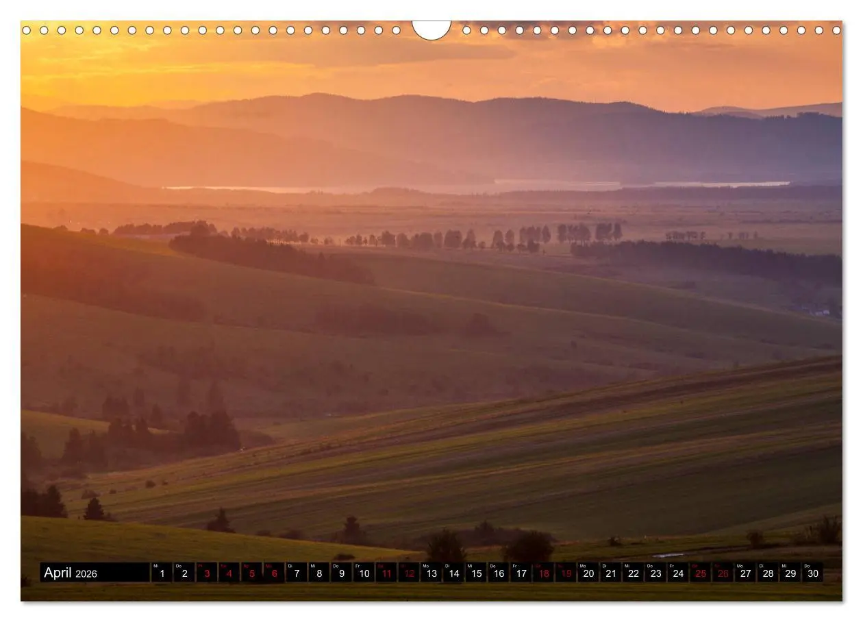 Bild: 9783457904077 | Berge. Polen (Wandkalender 2026 DIN A3 quer), CALVENDO Monatskalender