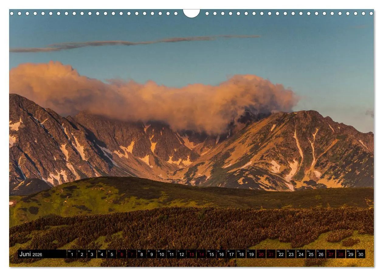 Bild: 9783457904077 | Berge. Polen (Wandkalender 2026 DIN A3 quer), CALVENDO Monatskalender