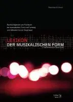Cover: 9783476024077 | Lexikon der musikalischen Form | Reinhard/Gruber, Gerold Amon | Buch