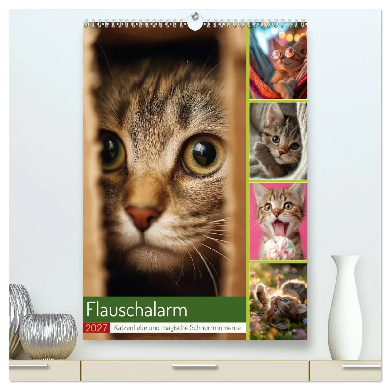Cover: 9783516784077 | Flauschalarm (hochwertiger Premium Wandkalender 2027 DIN A2 hoch),...