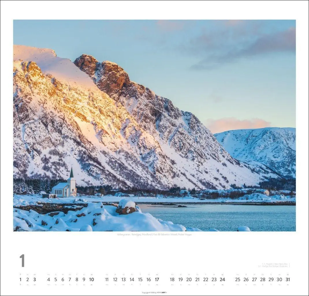 Bild: 9783839904077 | Norwegen Kalender 2027 - Im Land der Mitternachtssonne | Kalender