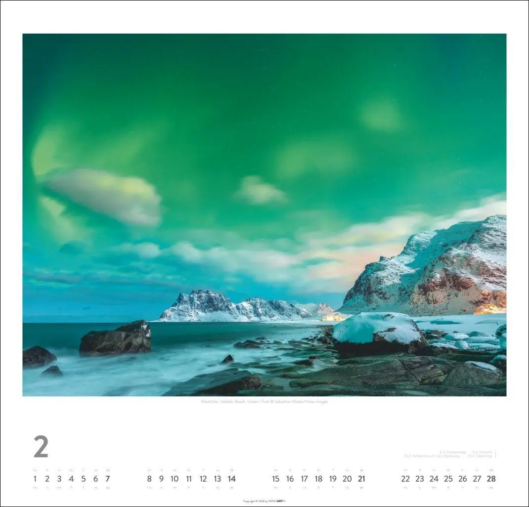 Bild: 9783839904077 | Norwegen Kalender 2027 - Im Land der Mitternachtssonne | Kalender