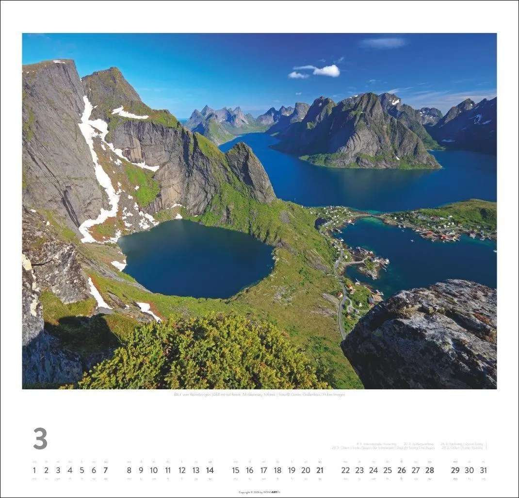 Bild: 9783839904077 | Norwegen Kalender 2027 - Im Land der Mitternachtssonne | Kalender