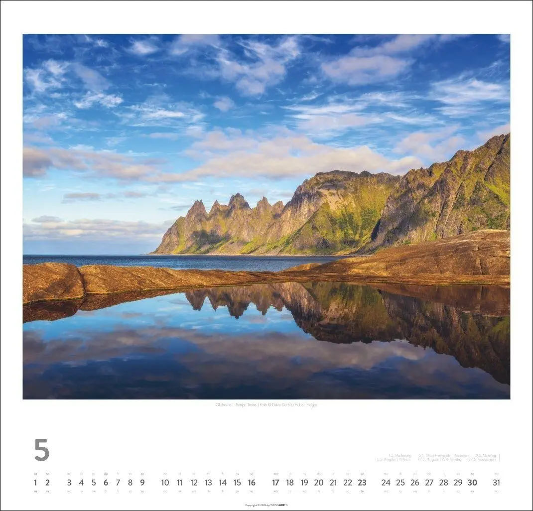 Bild: 9783839904077 | Norwegen Kalender 2027 - Im Land der Mitternachtssonne | Kalender