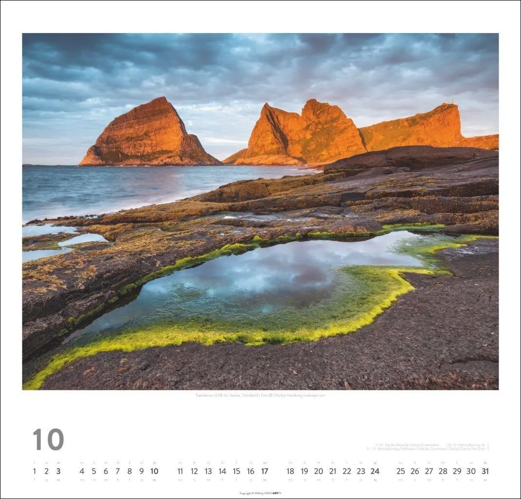 Bild: 9783839904077 | Norwegen Kalender 2027 - Im Land der Mitternachtssonne | Kalender