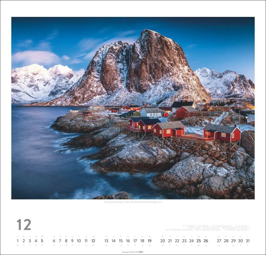 Bild: 9783839904077 | Norwegen Kalender 2027 - Im Land der Mitternachtssonne | Kalender