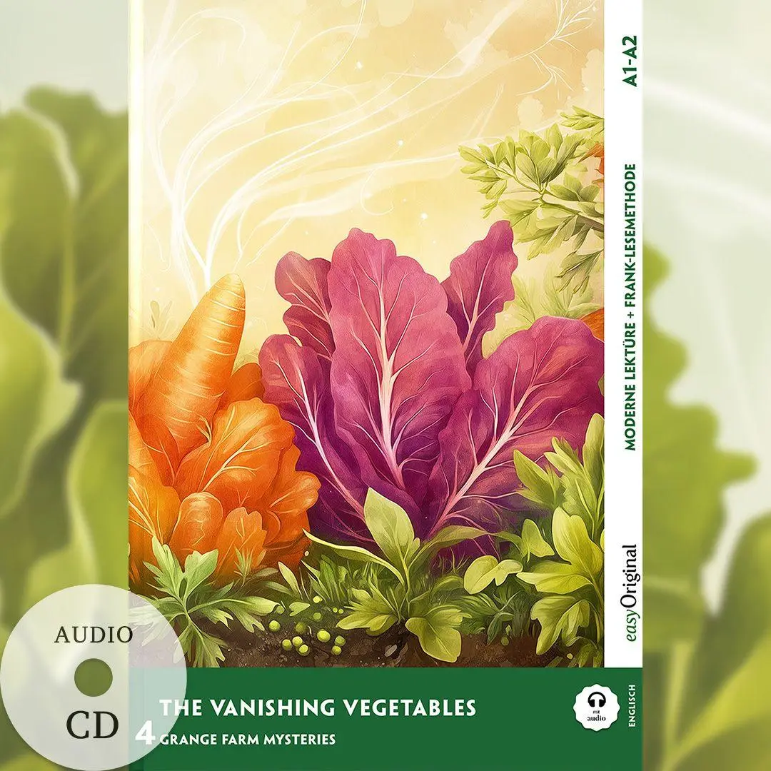 Cover: 9783991684077 | The Vanishing Vegetables - Englische Krimi-Lektüre A1-A2 (+ Audio-CD)