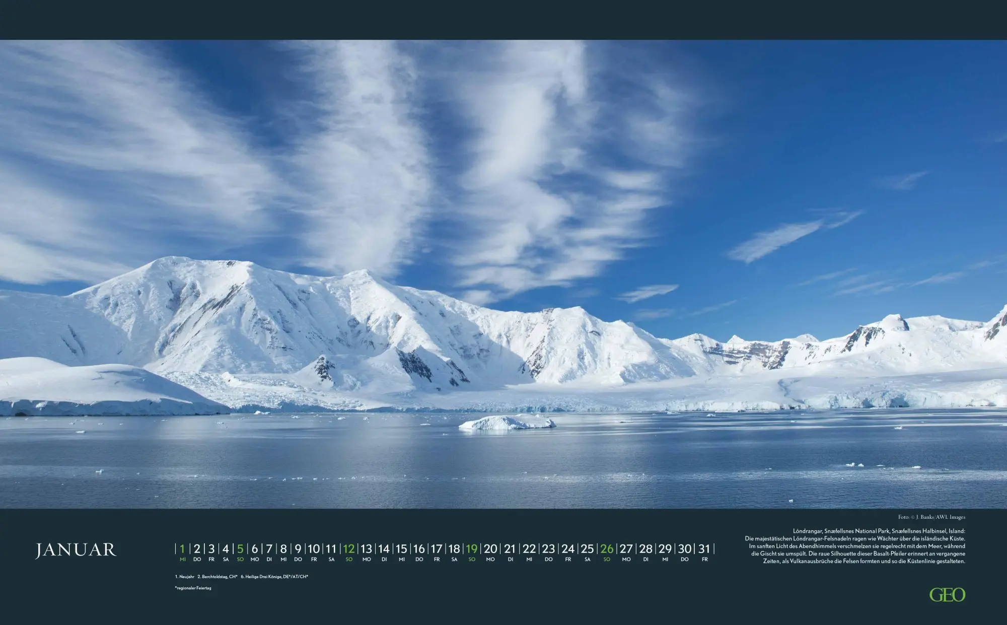 Bild: 4069095004177 | GEO Meer 2026 - Wand-Kalender - Reise-Kalender - Poster-Kalender -...