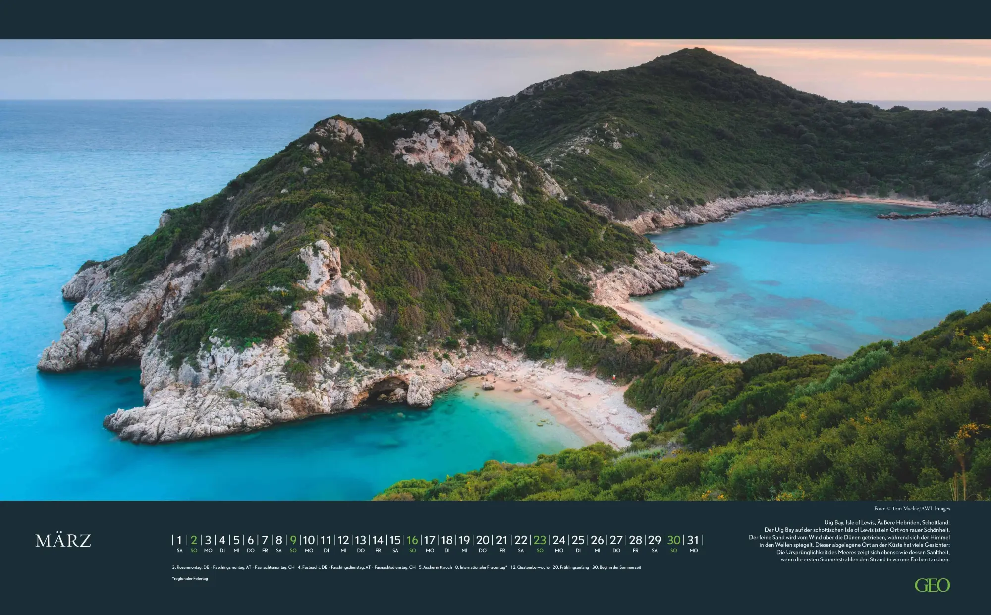 Bild: 4069095004177 | GEO Meer 2026 - Wand-Kalender - Reise-Kalender - Poster-Kalender -...