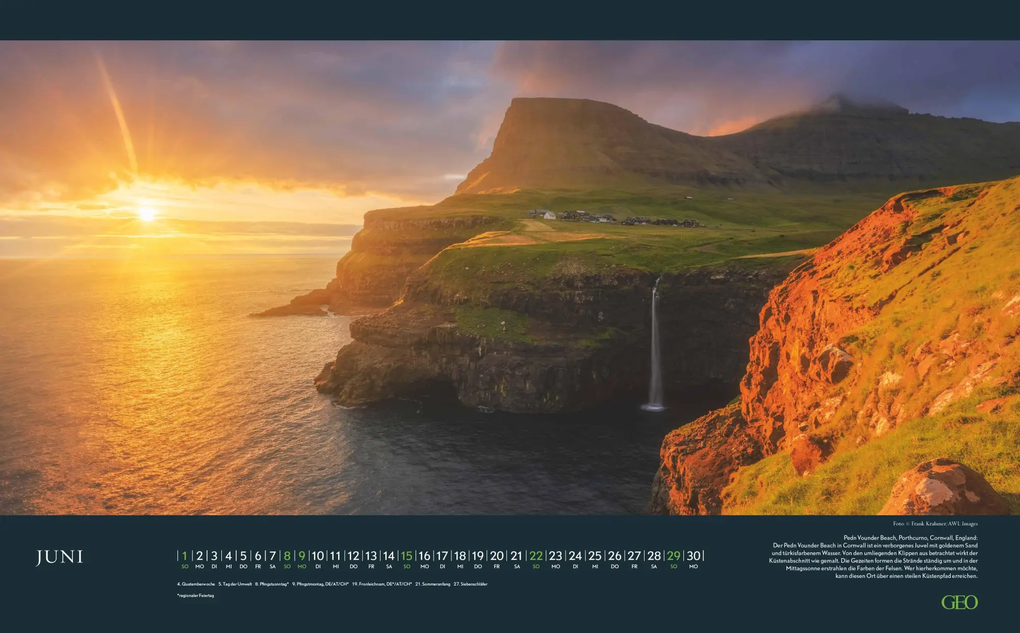 Bild: 4069095004177 | GEO Meer 2026 - Wand-Kalender - Reise-Kalender - Poster-Kalender -...