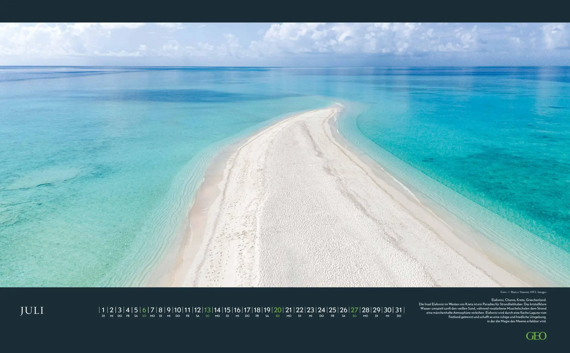 Bild: 4069095004177 | GEO Meer 2026 - Wand-Kalender - Reise-Kalender - Poster-Kalender -...