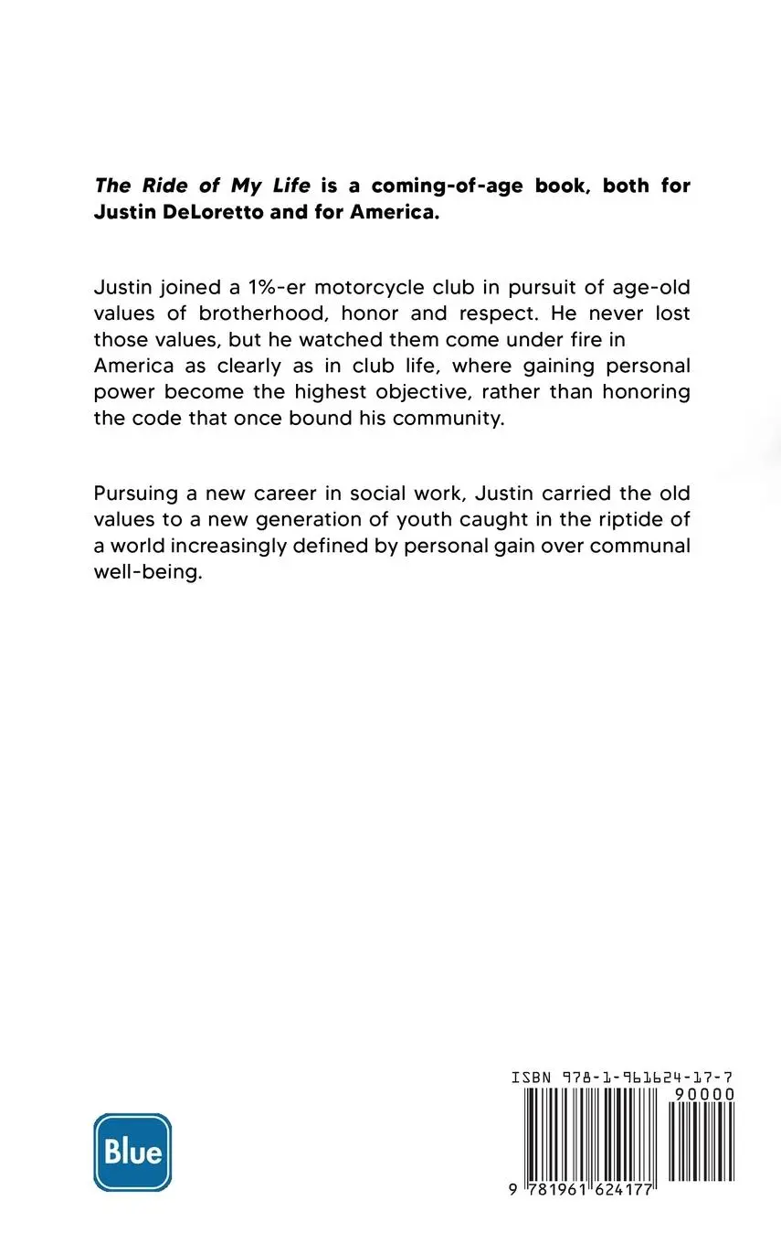 Rückseite: 9781961624177 | The Ride of My Life | Justin "Mooch" DeLoretto | Buch | Englisch