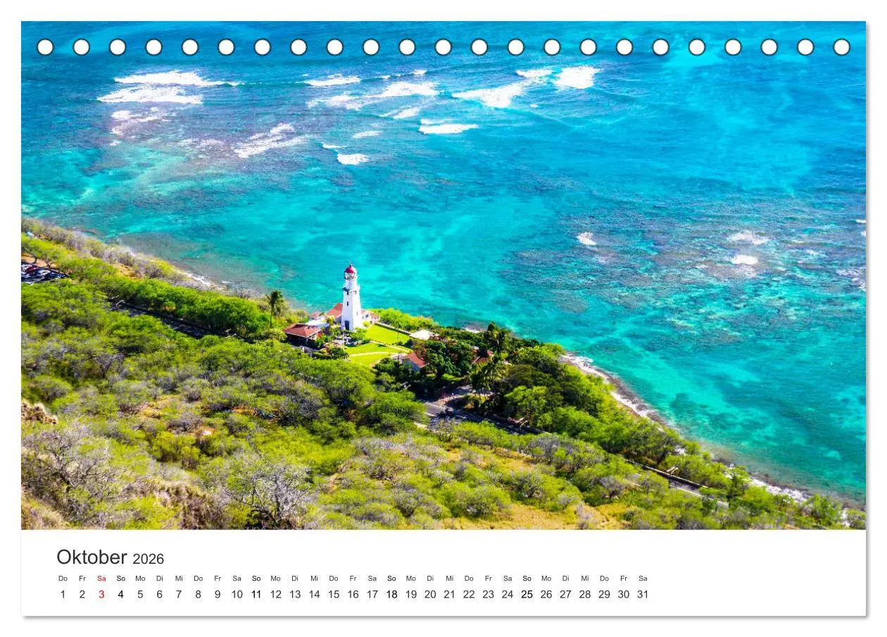 Bild: 9783457684177 | Himmlisches Hawaii (Tischkalender 2026 DIN A5 quer), CALVENDO...