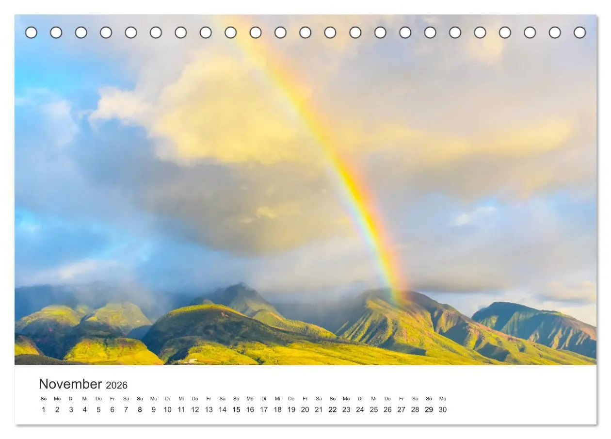 Bild: 9783457684177 | Himmlisches Hawaii (Tischkalender 2026 DIN A5 quer), CALVENDO...