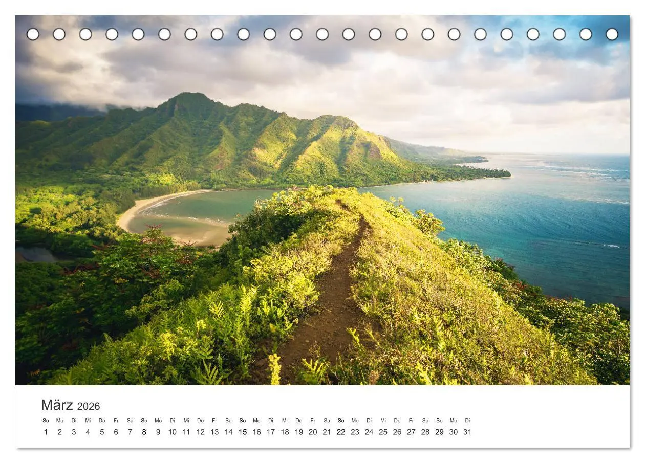 Bild: 9783457684177 | Himmlisches Hawaii (Tischkalender 2026 DIN A5 quer), CALVENDO...
