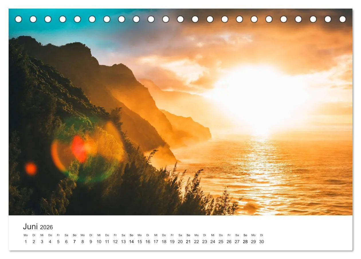 Bild: 9783457684177 | Himmlisches Hawaii (Tischkalender 2026 DIN A5 quer), CALVENDO...