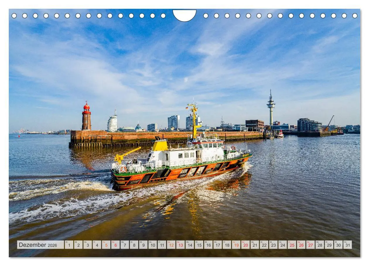 Bild: 9783457754177 | Bremerhaven Stadtansichten (Wandkalender 2026 DIN A4 quer),...