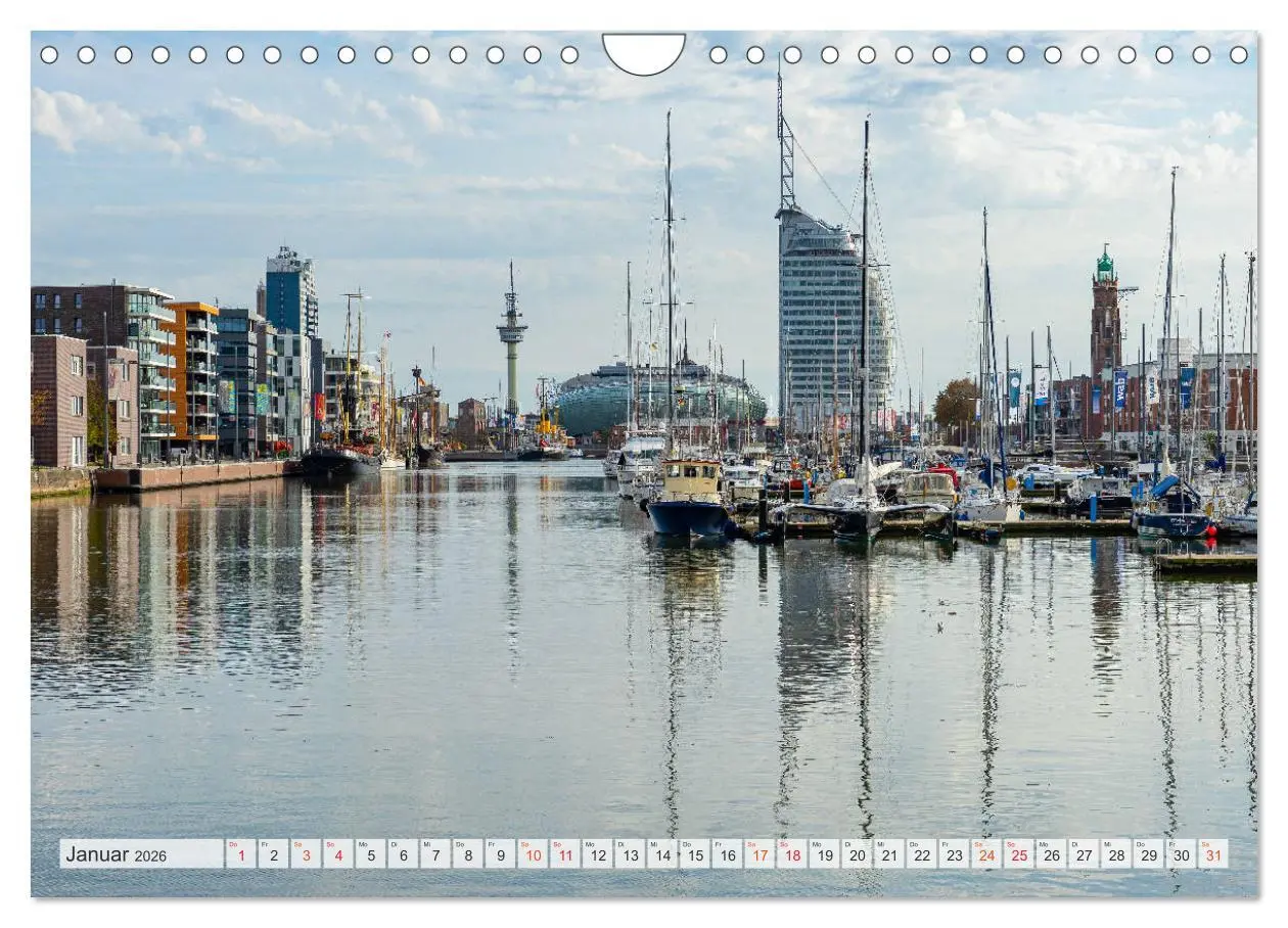 Bild: 9783457754177 | Bremerhaven Stadtansichten (Wandkalender 2026 DIN A4 quer),...