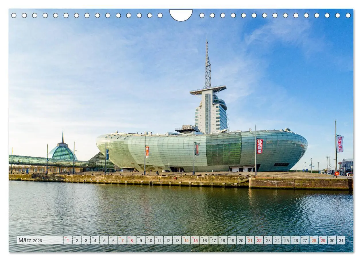 Bild: 9783457754177 | Bremerhaven Stadtansichten (Wandkalender 2026 DIN A4 quer),...